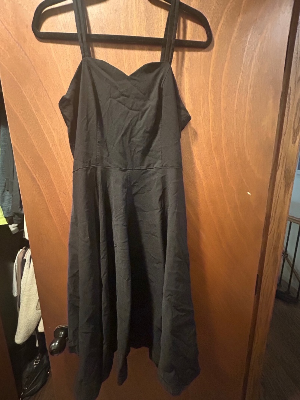 Gown Town Black Sleeveless Dress — Size L